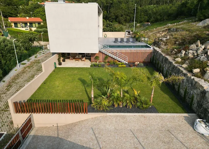 Casa Da Arda, Piscina Exclusiva, Entre Mar E A Montanha Villa
